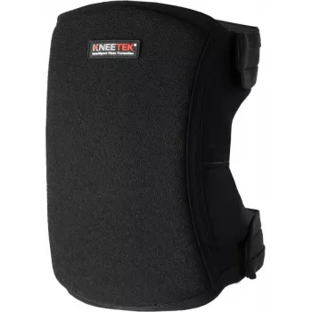 KNEETEK Profi Poly antislip PU-gecoate wasbare kniebeschermers, zwart, EN 14404 Type 2 Level 1 60001
