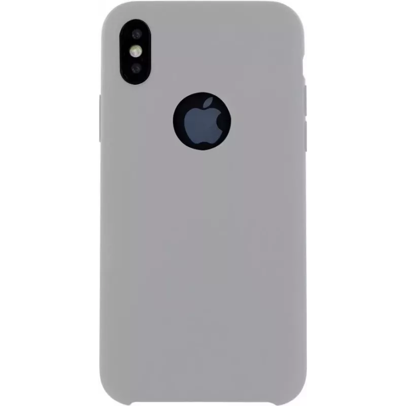 CYOO premium liquid silicon hard cover voor iPhone X / XS - wit