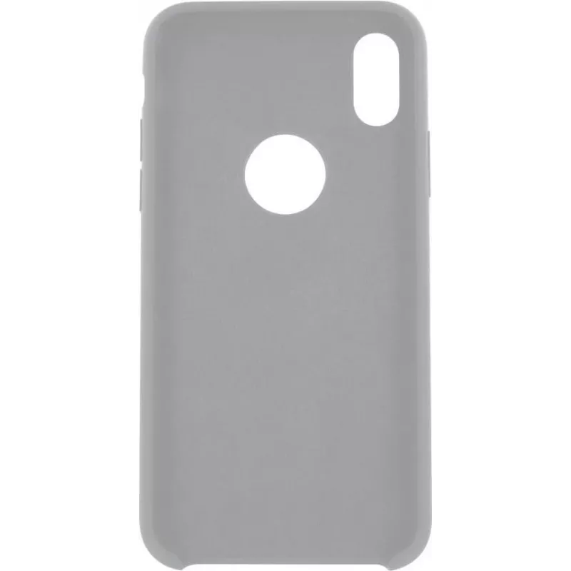 CYOO premium liquid silicon hard cover voor iPhone X / XS - wit
