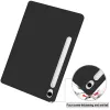MRDISC flipcover voor Samsung Galaxy Tab S10+ 5G, zwart TPU MG-FLIPSGTSGB9SW
