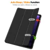 MRDISC flipcover voor Samsung Galaxy Tab S10+ 5G, zwart TPU MG-FLIPSGTSGB9SW