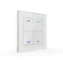 MDT BE-GTL40W.01 Glass Switch II Light 4-voudig wit