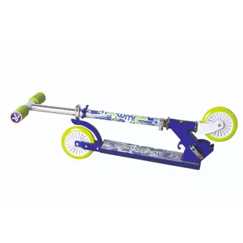 MUUWMI KiddyScooter Racing 3-wiel step, blauw