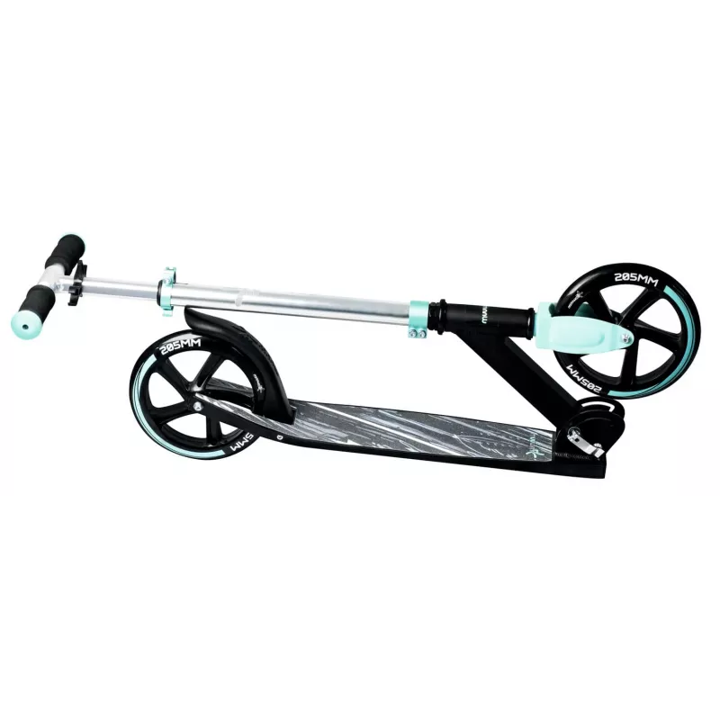 MUUWMI AU 566 aluminium step, turquoise, 205 mm wielen