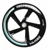 MUUWMI AU 566 aluminium step, turquoise, 205 mm wielen