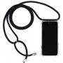 CYOO Necklace Case+ telefoonketting voor Samsung Galaxy S10+ (G975F) - zwart siliconen (CY121017)