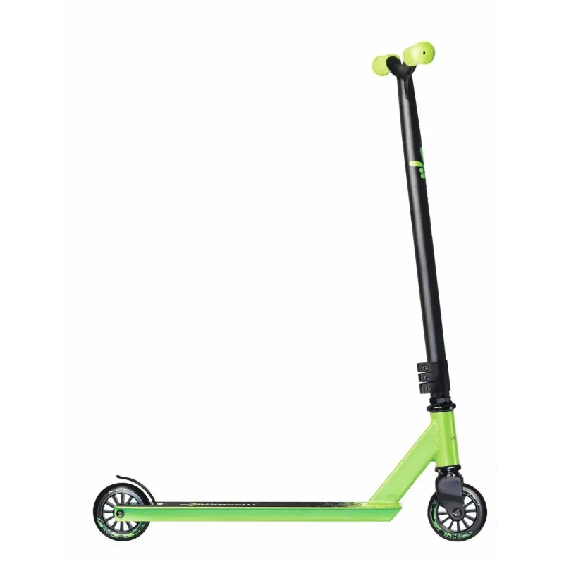 MUUWMI AU 399 stuntstep 100 mm zwart/groen