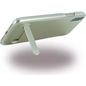 CYOO Brushed Stand – hardcover – Apple iPhone X – goud