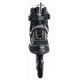 MUUWMI AU 442 inline skates, maat EU 42, zwart/wit, ABEC 7 kogellagers, 80mm wielen, aluminium frame