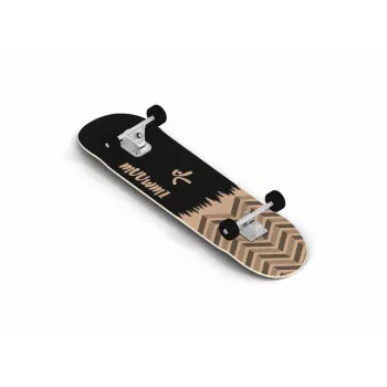 MUUWMI AU 541 compleet skateboard, 31 x 8 inch Canadees esdoorn deck, ABEC 7 kogellagers, bosmotief