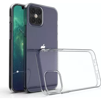 CYOO Ultra Slim siliconen hoes voor Apple iPhone 12 Pro Max 6,7 inch - zwart (CY121998)