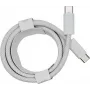 PowerRay USB-C naar USB-C 240W nylon gevlochten kabel, 2m, wit, bulk 4260357351163