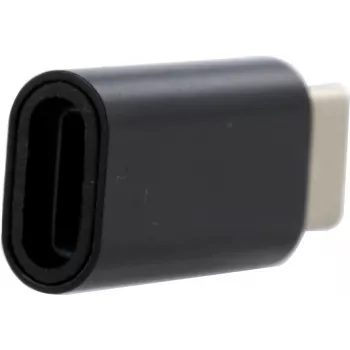 CYOO Lightning naar USB-C adapter – zwarte converter voor opladen en gegevensoverdracht (CY122090)