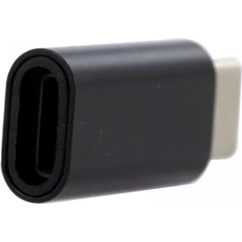 CYOO Lightning naar USB-C adapter – zwarte converter voor opladen en gegevensoverdracht (CY122090)