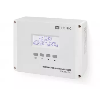 H-Tronic TDR 2004 PRO temperatuurverschilregelaar, -99 tot +850 °C 1114770