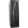 IT-BUDGET 19 inch serverrack SRK compleetset - 42U - 600x1000 mm - geperforeerde dubbele deuren voor + achter - 4 actieve ventilatoren - PDU - legborden - gemonteerd - zwart 99ITB19SRK42610DTSM