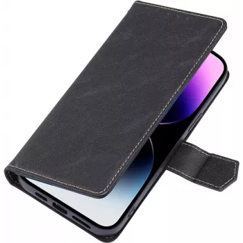 CYOO Premium BookCase Wallet hoes voor Apple iPhone 14 Pro Max – zwart CY122794