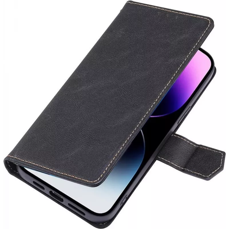 CYOO Premium BookCase Wallet hoes voor Apple iPhone 14 Pro Max – zwart CY122794