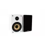 AUDIOBLOCK S-250 WS 2-weg passieve boekenplankluidspreker, paar, wit, 50 W RMS, 4 ohm, basreflex AB2701-004