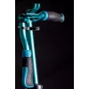 Six Degrees AU 514 step 230 mm voorwiel / 215 mm achterwiel, turquoise