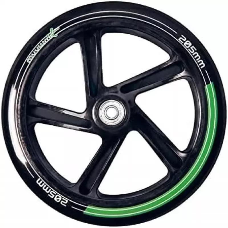 MUUWMI AU 522 aluminium step 205 mm groen-blauw-zwart