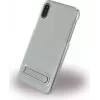 CYOO Brushed Stand hoes voor Apple iPhone X / XS - zilver