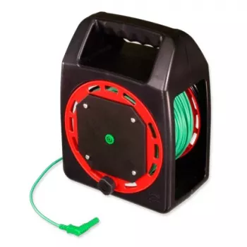 HT Instruments TL-50MKT 50 m aardingsmeetkabel verlenging op kabelhaspel, groen 2009690