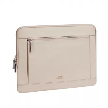 Rivacase 7804 laptophoes voor MacBook Air 15 en 14 inch laptops, beige