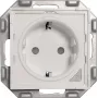 PowerRay WiFi Smart Stopcontact PR-SSO-01, frameloos Wit, 16A, App- & spraakbesturing, type F