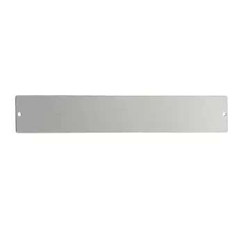 IT-BUDGET 19 inch Kabeldoorvoer Blindplaat Lichtgrijs 1U, Borstelstrip, voor SWA-kasten met afneembare zijwanden 90ITB19WSBPKEG