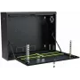 IT-BUDGET 19 inch wandbehuizing, verticaal, 3U, zwart 90ITBWV19V3S