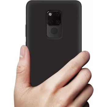 CYOO Premium liquid silicone hoes voor Huawei Mate 20 - zwart
