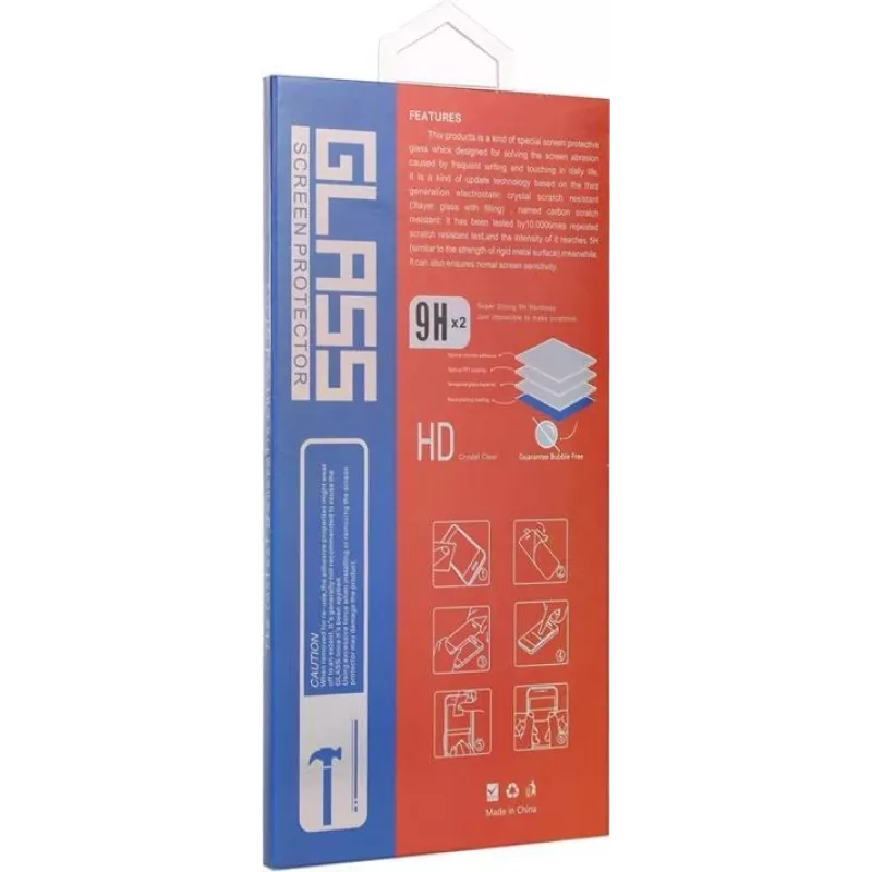 CYOO gehard glas displayschermfolie voor Apple iPhone 11 Pro Max & XS Max – 0,33 mm 9H 10D full coverage (CY121413)