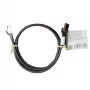 IT-BUDGET Cat.8.1 S/FTP patchkabel, 1m, zwart, 40Gbps, 2000MHz, LSZH, PoE+ 90ITBFLEX81PK1S