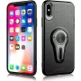 CYOO 360° draaibare ventilatiehouder hoes voor iPhone Xs Max – grijs CY121003