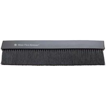 IT-BUDGET borstelstrip voor 19 inch SRK-kasten, bodem/dak, voor/achter, steekbaar, voor 340 x 55 mm kabeldoorvoer, zwart 90ITBSRKBUELG