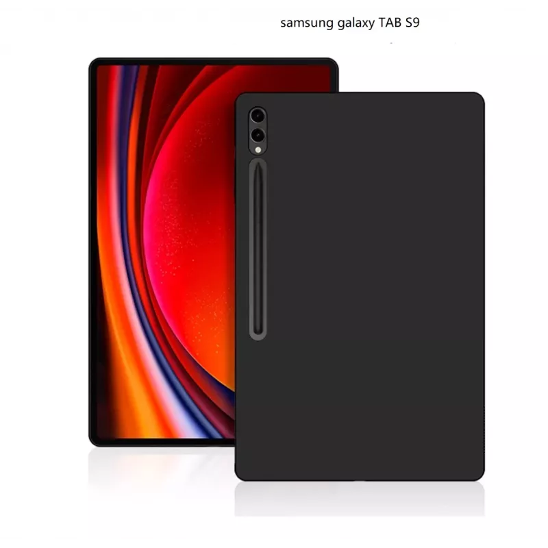 MRDISC achterzijde-afdekking voor Samsung Galaxy Tab S9 FE 11 inch zwart TPU (MG-BCSGTABS9FESW)