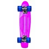 NORULES No Rules AU 349 mini-cruiser skateboard met lichtgevende wielen, roze