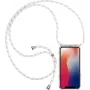 CYOO halskettinghoesje met handlus voor Apple iPhone 12 Pro Max (6,7 inch) – wit siliconen CY122107