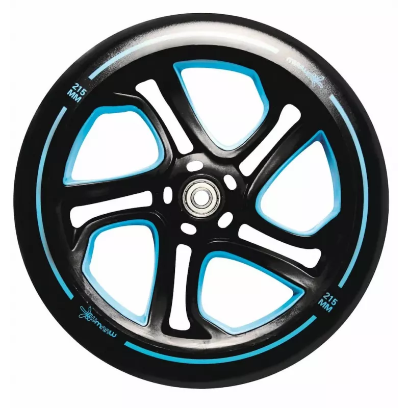 MUUWMI aluminium scooter PRO step 215 mm, blauw