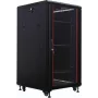 IT-BUDGET 19 inch serverrack SRK 27U 600x1000 mm flatpack zwart 90ITB19SRK27610GSN