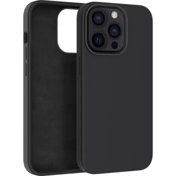 CYOO Premium Liquid Silicone hoes voor Apple iPhone 14 Pro Max - zwart CY122778