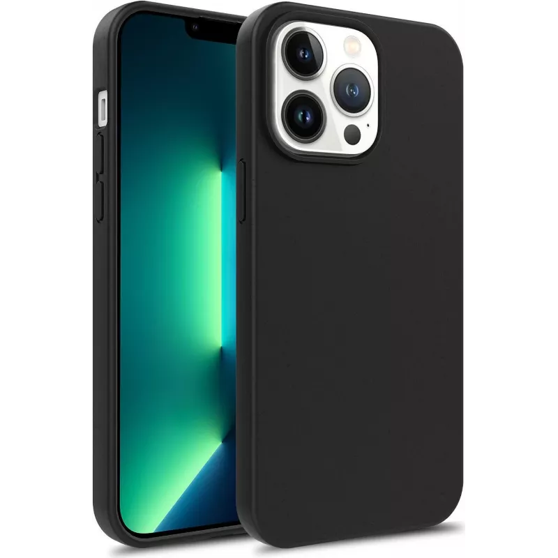 CYOO Premium Liquid Silicone hoes voor Apple iPhone 14 Pro Max - zwart CY122778
