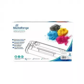 MediaRange MRHPTCE401A cyaan toner cartridge, compatibel, 6000 pagina's, voor HP LaserJet Enterprise 500 M551/M570/M575