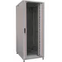 IT-BUDGET 19 inch serverkast SRK - 42U - 800x1000 mm - glas-/stalen deur - kabelgoten - flatpack - lichtgrijs 90ITB19SRK42810GGN