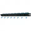 Liebernetz 19 inch 1U rack-ventilatorunit - horizontale uitlaat, 95 m³/h, 12V DC, 34 dB, zwart (90LN19LUE1HE8BR)