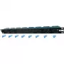 Liebernetz 19 inch 1U rack-ventilatorunit - horizontale uitlaat, 95 m³/h, 12V DC, 34 dB, zwart (90LN19LUE1HE8BR)