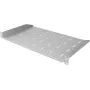 IT-BUDGET 19 inch vast rackrek, 1U, 300 mm diep, 15 kg draagvermogen, lichtgrijs 90ITB19FB300G