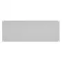 IT-BUDGET 19 inch rack-blindplaat 4U lichtgrijs metaal 90ITBBP4HEG