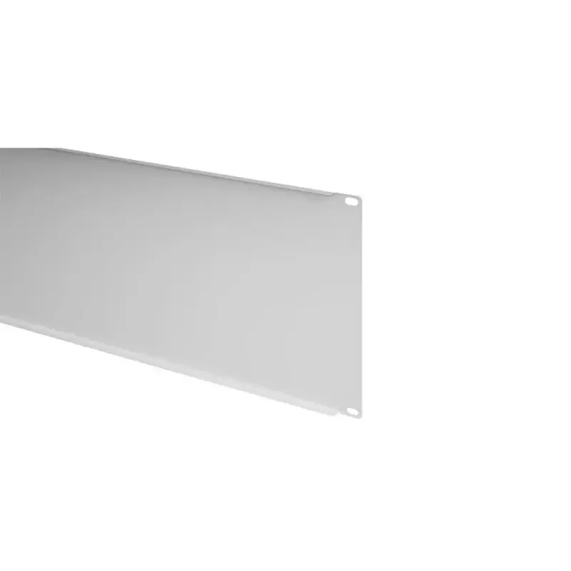 IT-BUDGET 19 inch rack-blindplaat 4U lichtgrijs metaal 90ITBBP4HEG